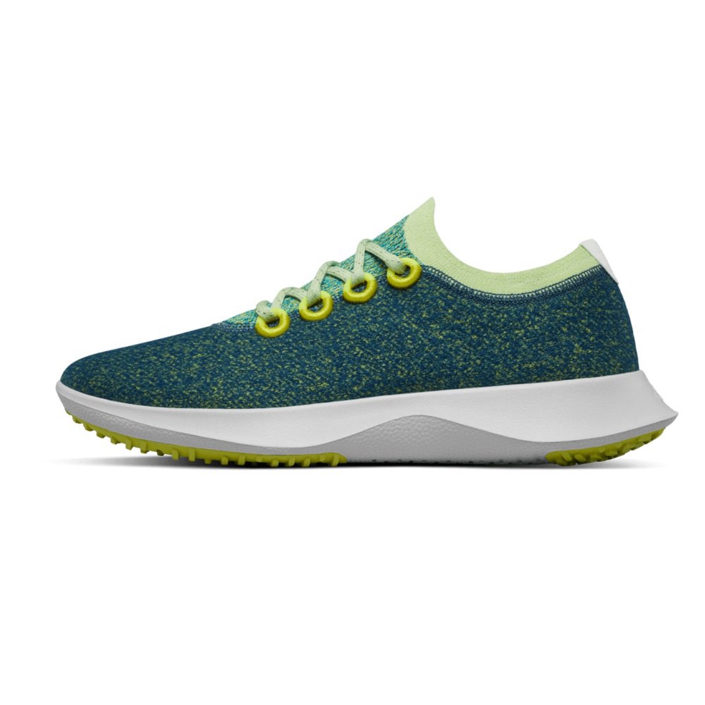 Allbirds Women\'s Wool Dasher Mizzles - Running Shoes Green - UCZ814097